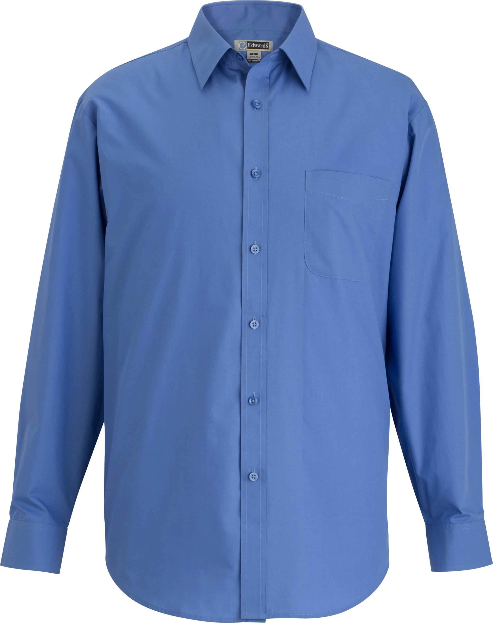 Edwards 1354 Mens Essential BroadclothShirt Long Sleeve | Reef Parking