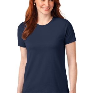 Port & Company Ladies Core Blend Tee. LPC55